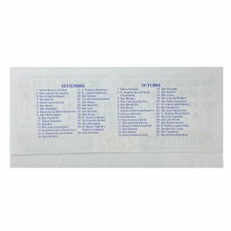 Almanaque 2026 Calendario Mignon Bi Mensual 14x8 cm. Con Troquelado x50u.