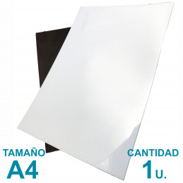 Iman Sublimable Blanco Brillante Plancha A4 x1u.