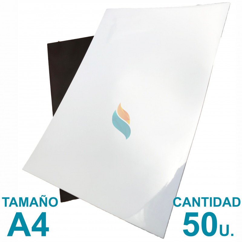 Iman Sublimable Blanco Brillante Plancha A4 x50u. PRECIO MAYORISTA