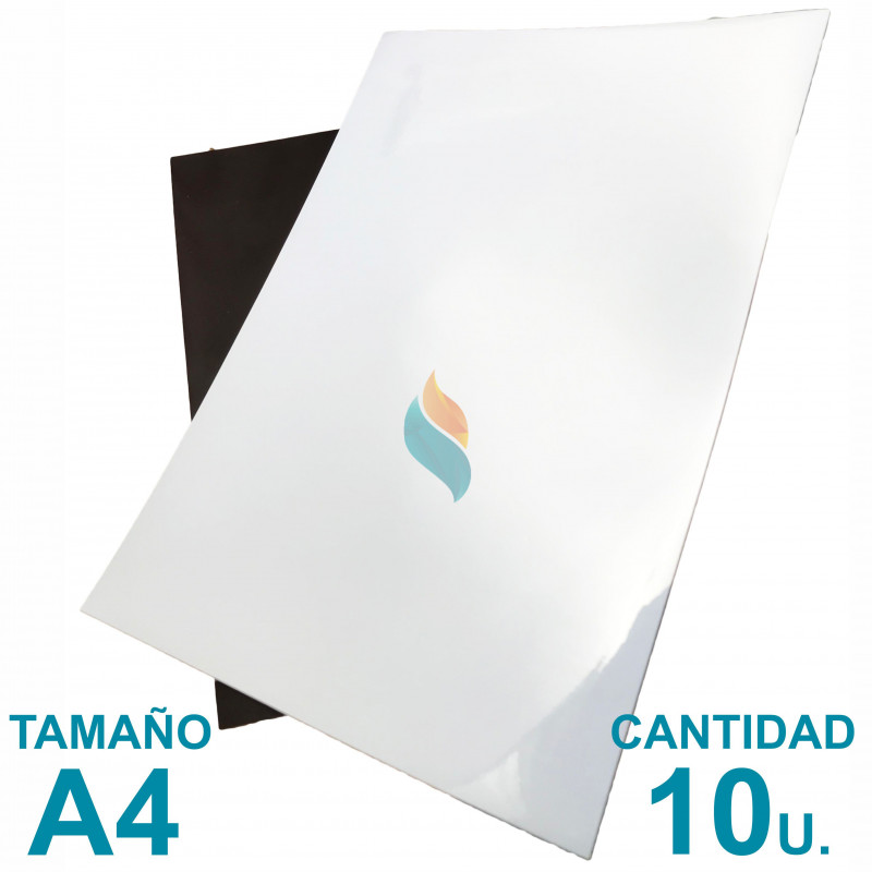 Iman Sublimable Blanco Brillante Plancha A4 x10u.