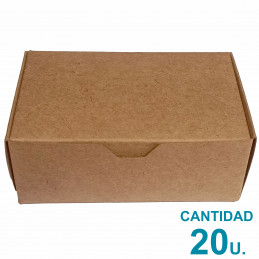 Caja Para Tarjetas Personales x20u. Cartulina Kraft