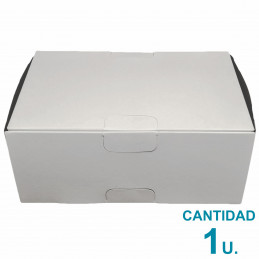 Caja Cartulina Blanca Packaging Multiuso 16 x 10.5 x 6.5 cm x1u