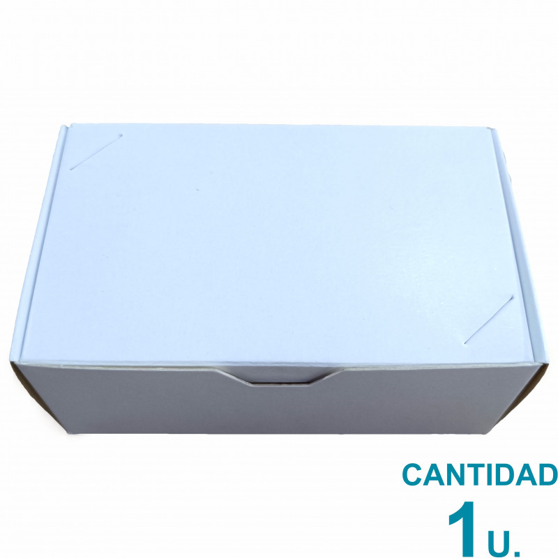 Caja Para Tarjetas Personales Cartulina Blanca10x6x4 cm. x1u