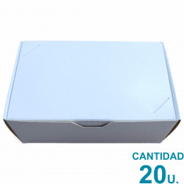 Caja Para Tarjetas Personales x20u. carton Duplex Blanco
