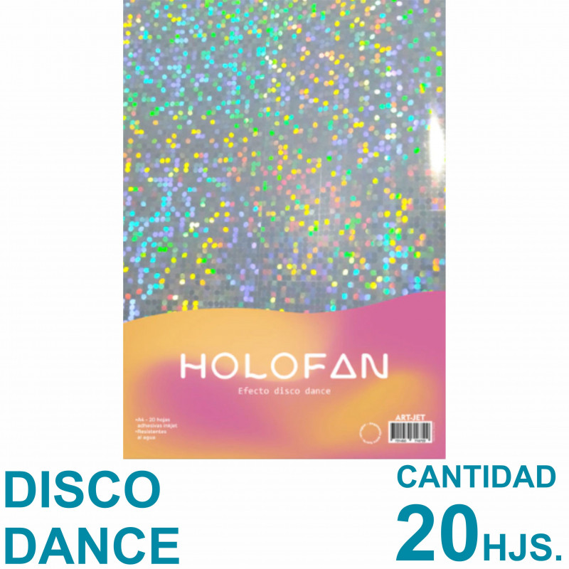 Holofan Disco Dance - A4 Fotográfico x 1000 hojas - Art Jet