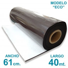 Rollo imán Autoadhesivo 40 mt. x 61 cm. - Adhesivado 60 cm - Grosor 0.35mm PRECIO MAYORISTA