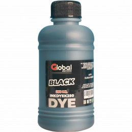 Tinta DYE Fotográfica Comercial Global Electronic 250 ml. para Sistema Continuo Epson, Hp, Brother