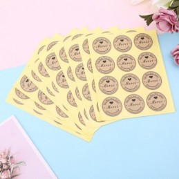 Papel Kraft Misionero Autoadhesivo A4 x20 hjs. Madera Marrón 80 gr.