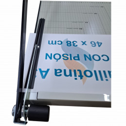 Guillotina Cizalla A3 metalica manual c/pison 46x38