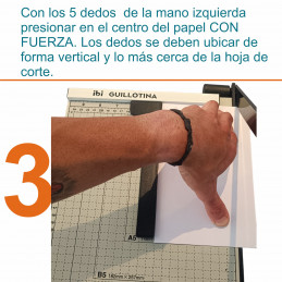 Guillotina Cizalla A4 metalica manual 30.5x25