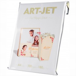 Papel Fotográfico A4 180 gr. Brillante x 100 hojas - Art Jet