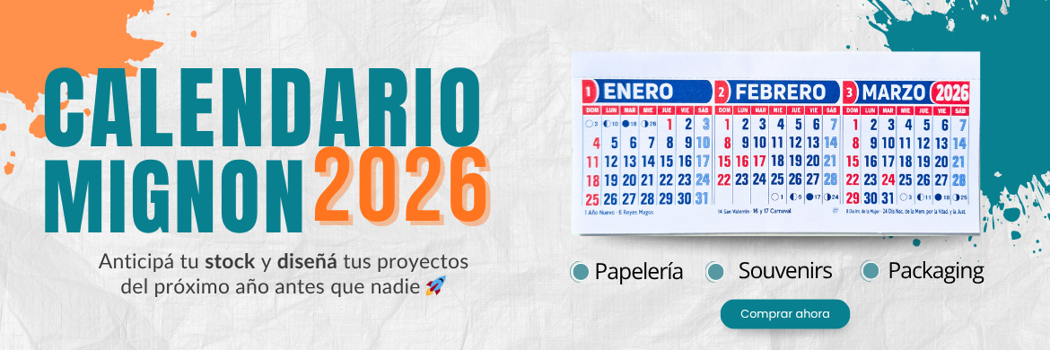 Calendarios mignon 2026