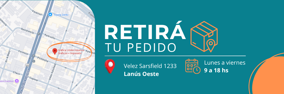 Retirá tu pedido por nuestro local en Lanus Oeste